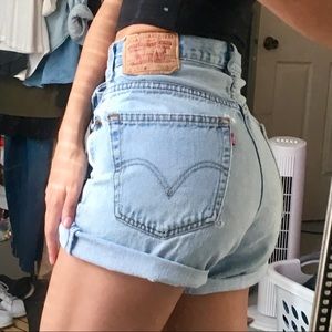 Vintage Levi’s 505 Denim Shorts